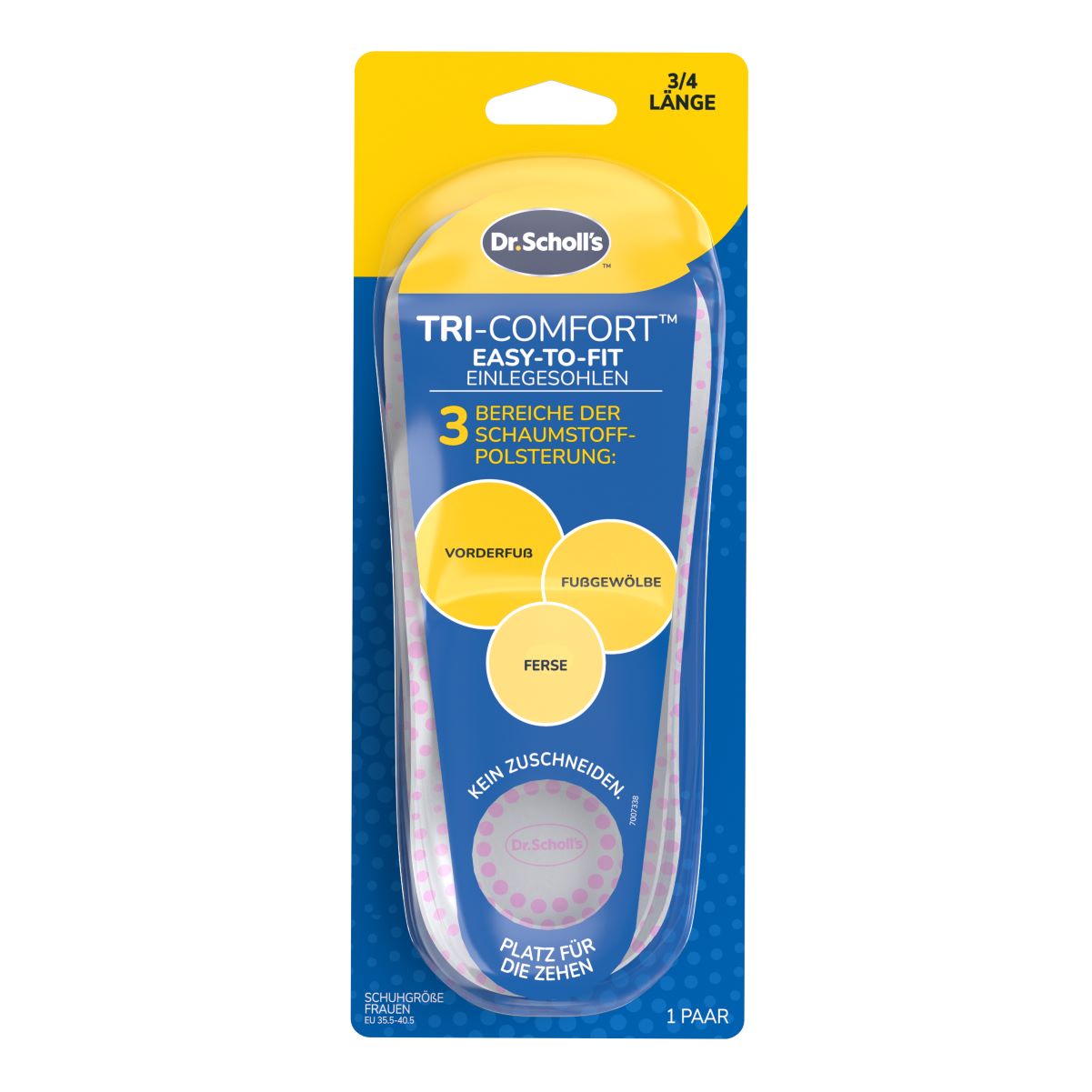 DR. SCHOLL'S Tri-Comfort Sohlen