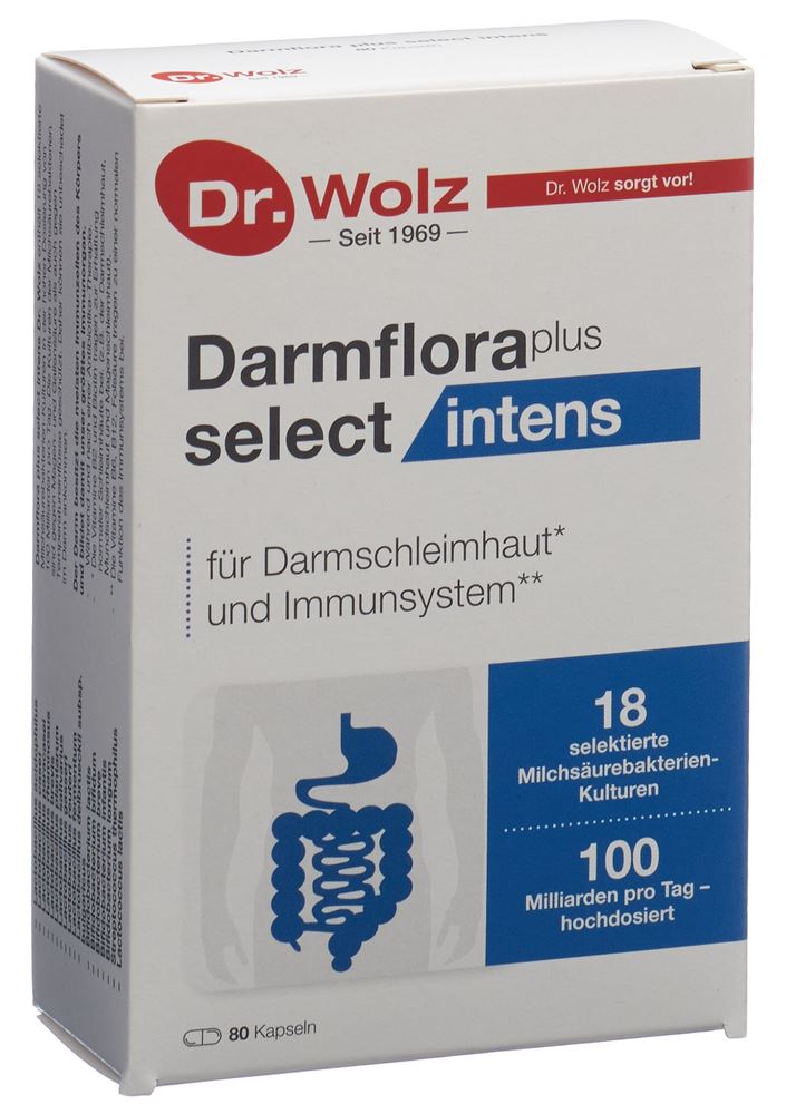 DR. WOLZ Darmflora Plus Select Intens