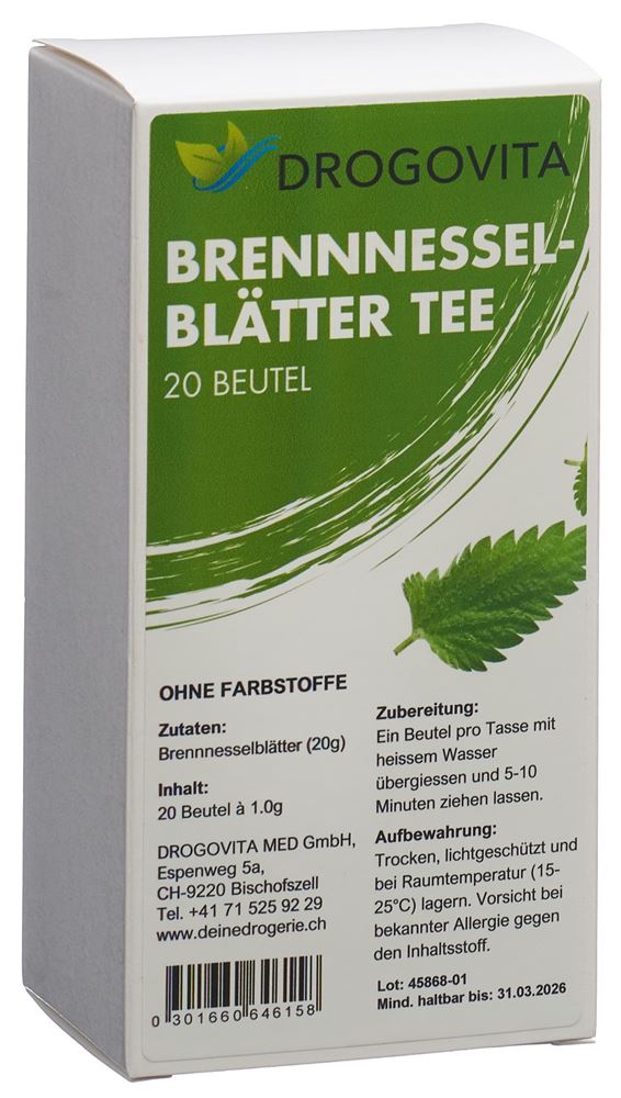 DROGOVITA Brennnessel Tee, Hauptbild