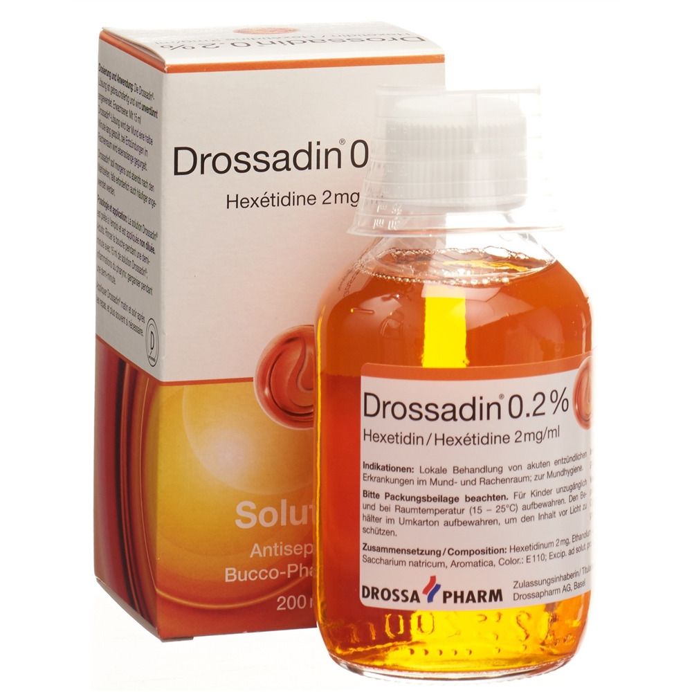 DROSSADIN sol 0.2 % orange fl 200 ml, image 3 sur 5