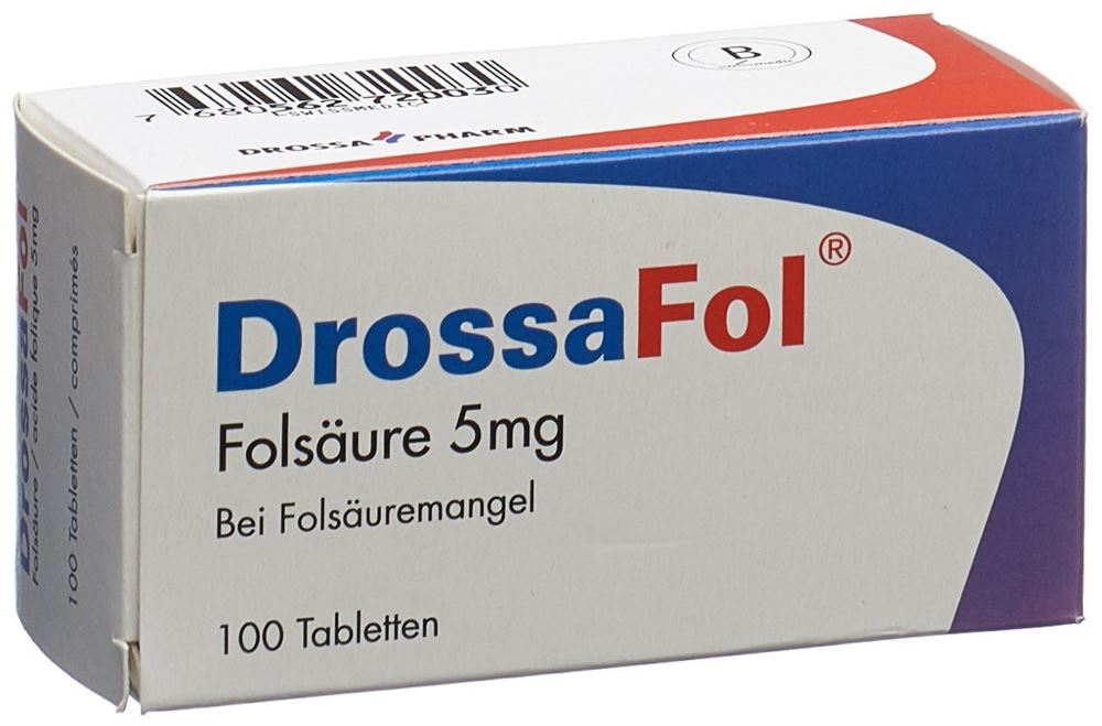 DROSSAFOL cpr blist 100 pce, image principale