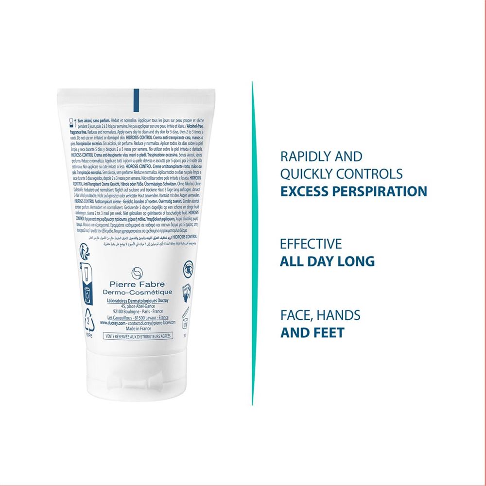 DUCRAY HIDROSIS CONTROL anti-transpirant, image 2 sur 2