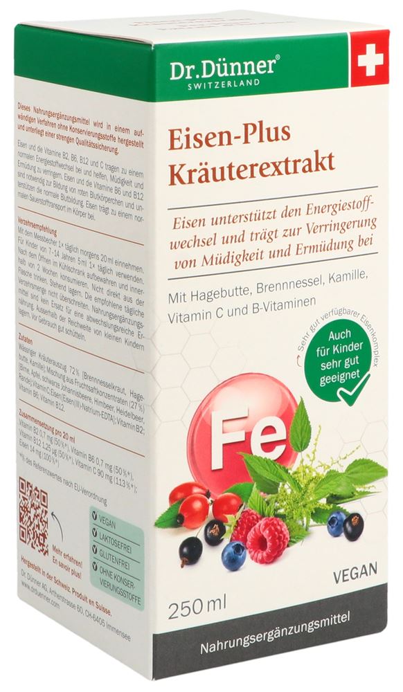 DUENNER Eisen-Plus Kräuterextrakt