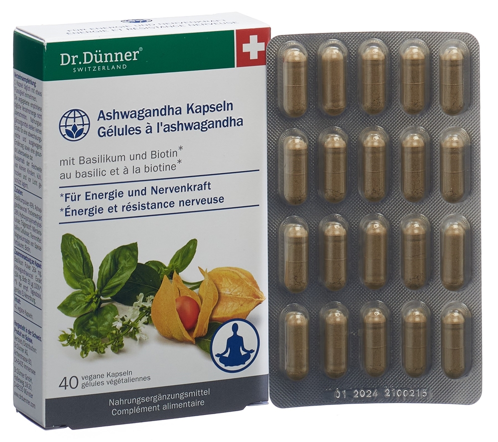 DUENNER Ashwagandha Energie + Nerven, Bild 2 von 3