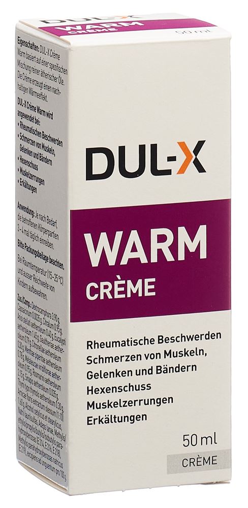 DUL-X crème warm tb 50 ml, image principale