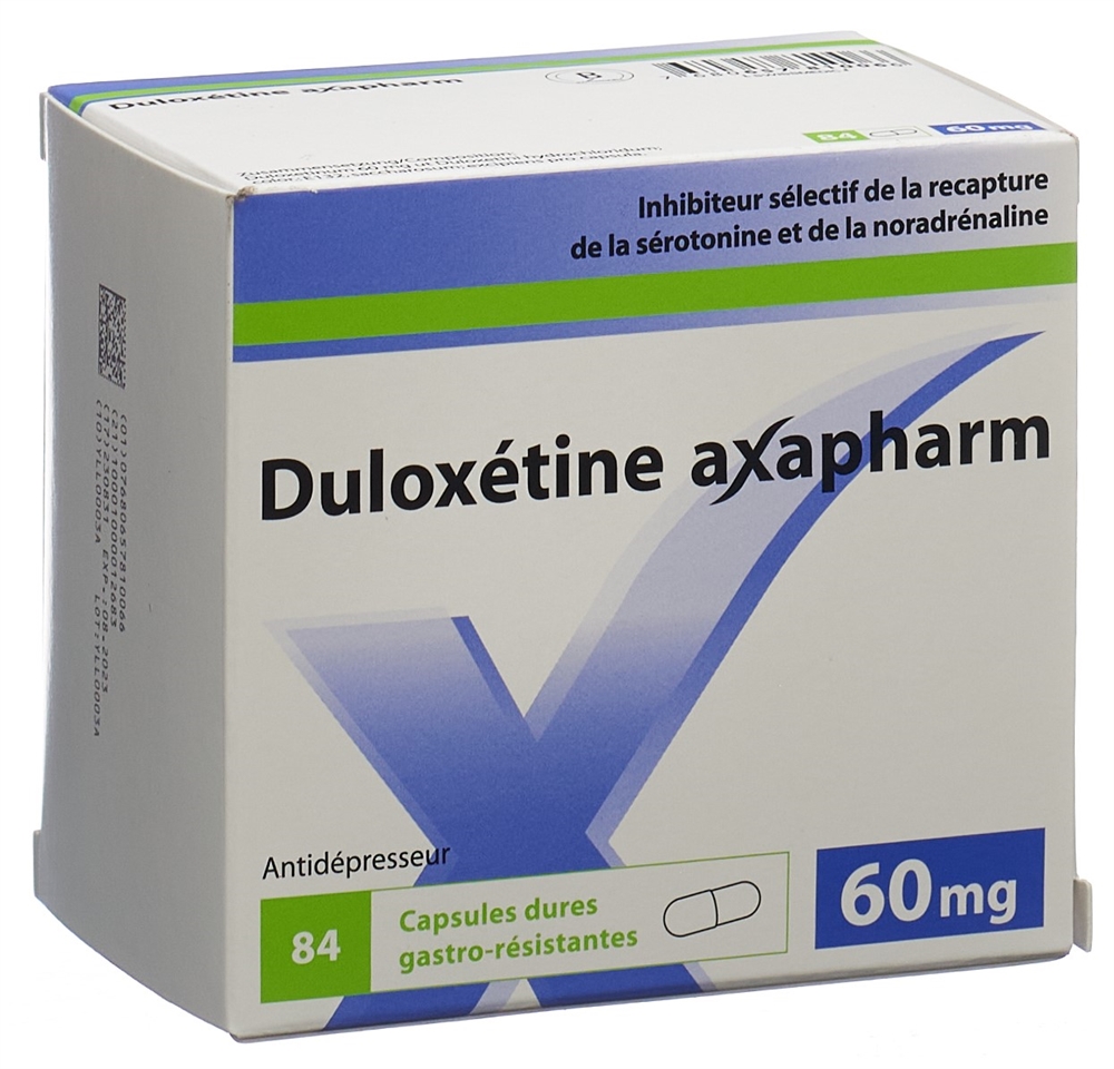 DULOXETINE axapharm 60 mg, Bild 2 von 2