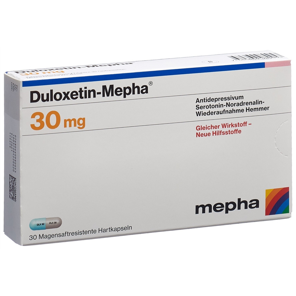 DULOXETINE Mepha 30 mg, Hauptbild