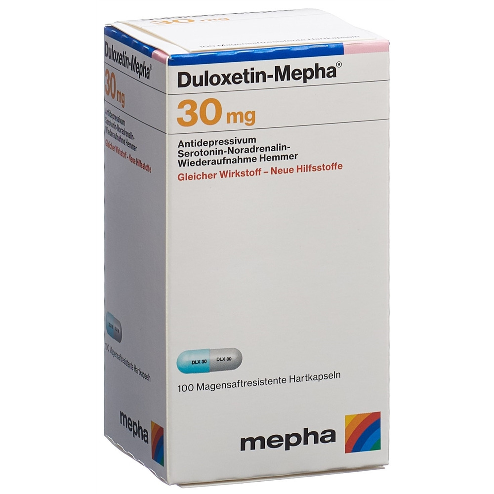 DULOXETINE Mepha 30 mg, Hauptbild