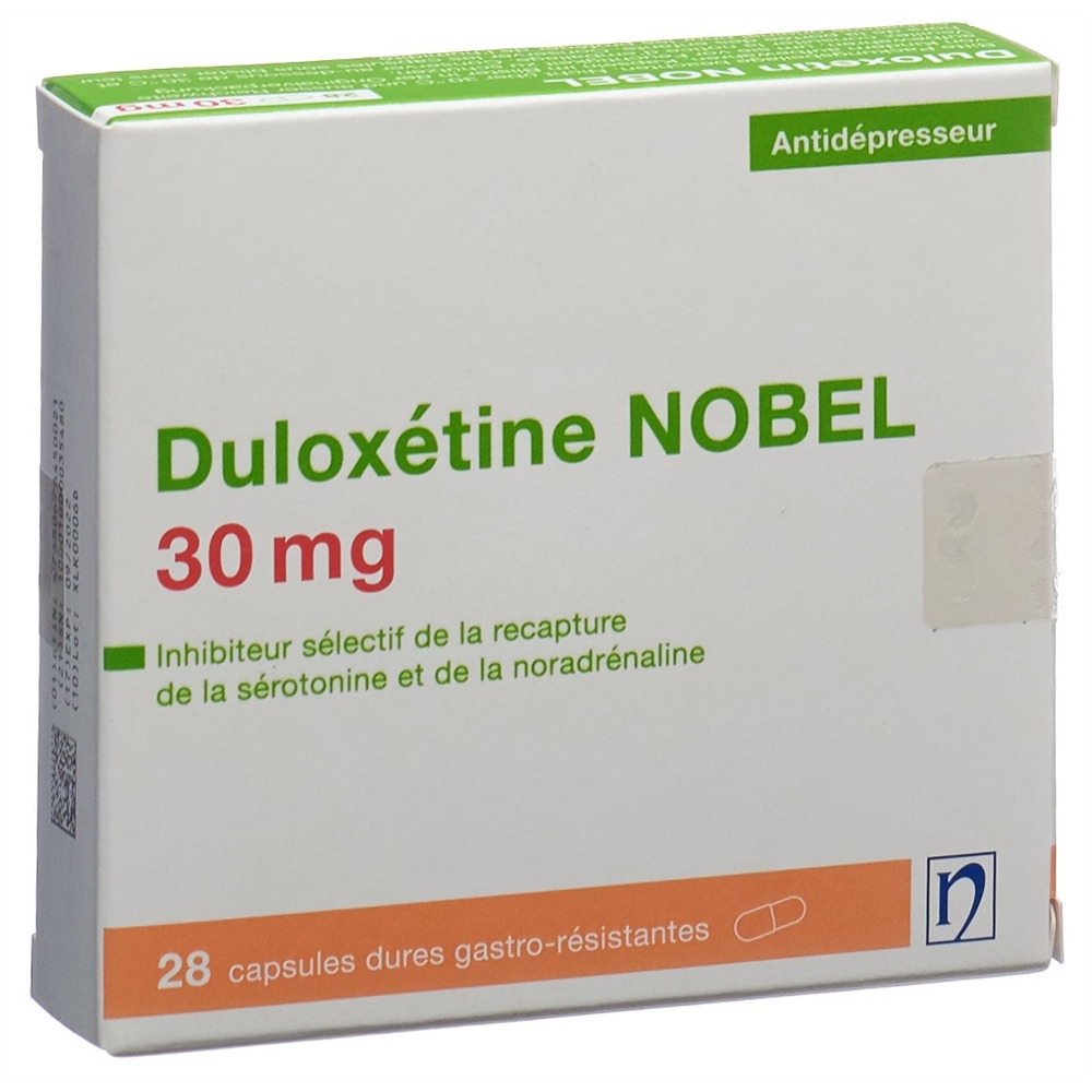 DULOXETINE NOBEL 30 mg, image 2 sur 2