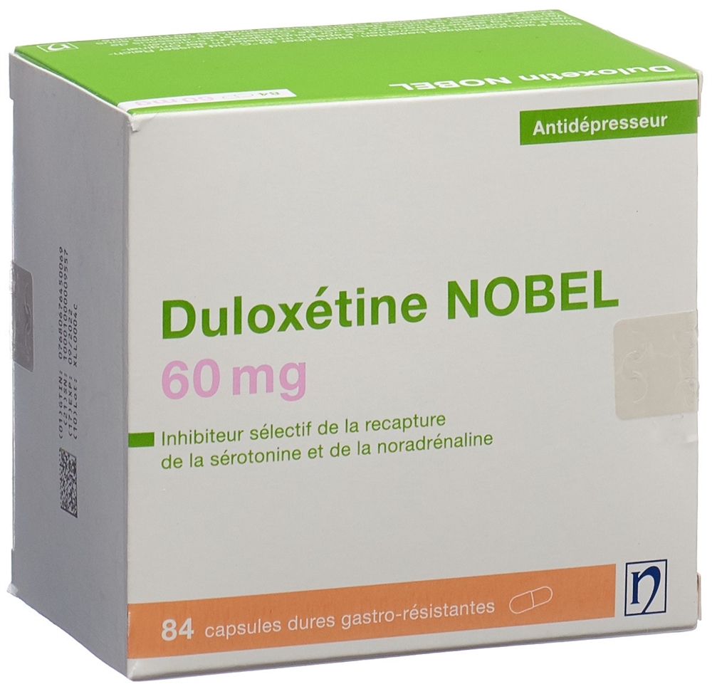 DULOXETINE NOBEL 60 mg, image 2 sur 2