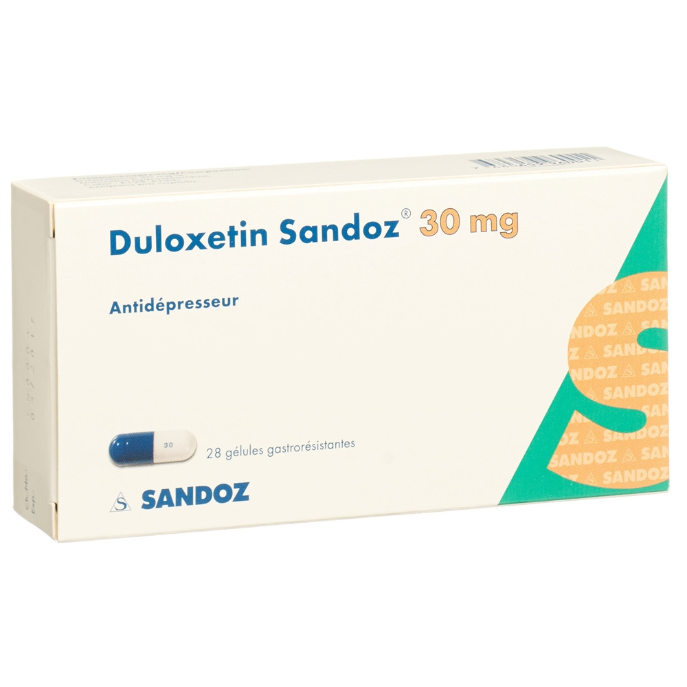 DULOXETINE Sandoz 30 mg, image 2 sur 2