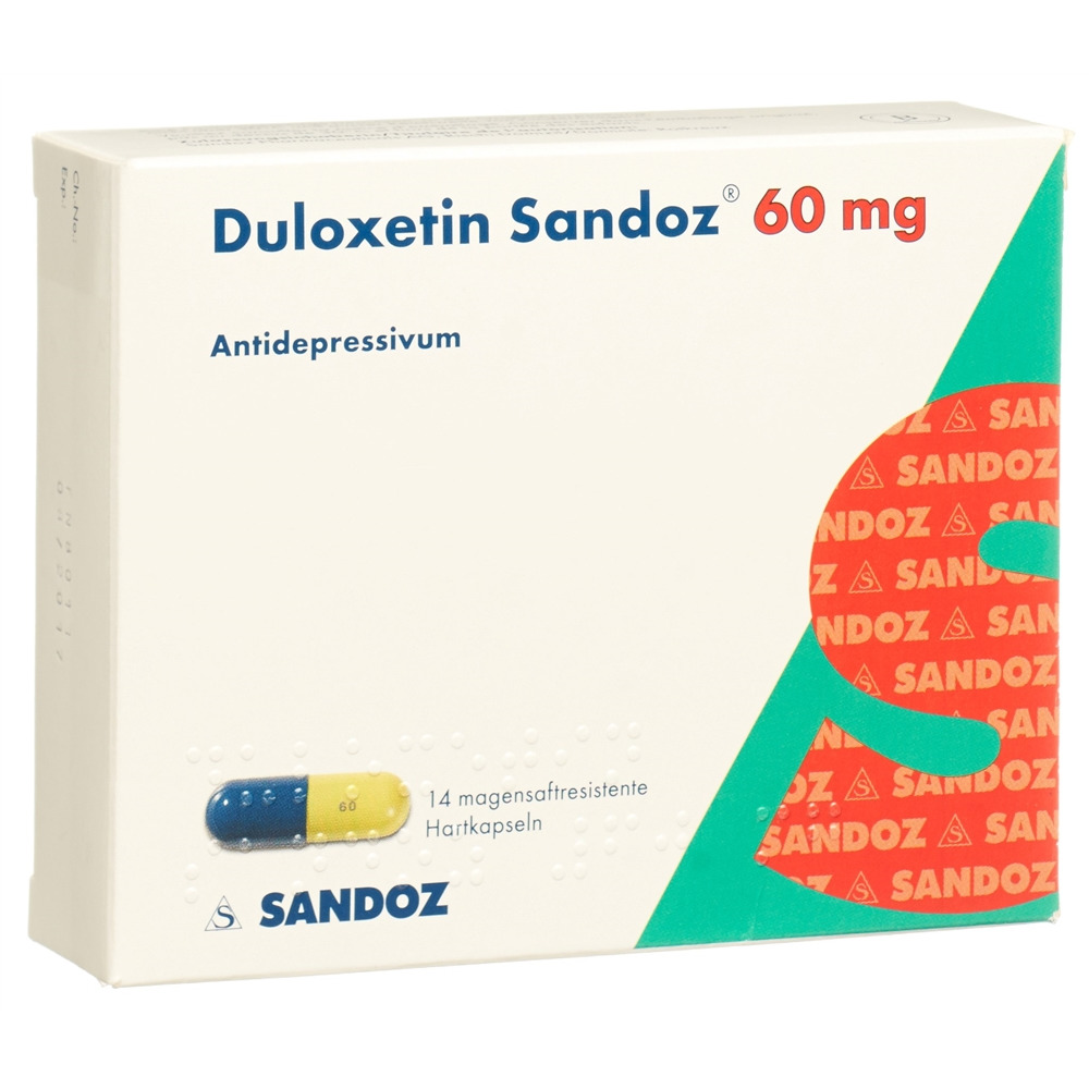 DULOXETINE Sandoz 60 mg, image principale