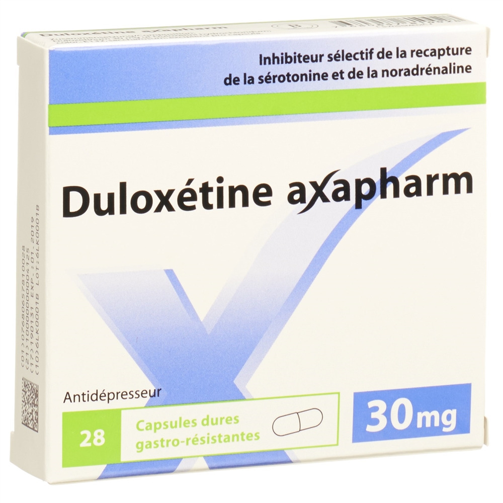 DULOXETINE axapharm 30 mg, image 2 sur 2