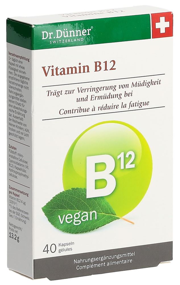 DUENNER vitamin B12 vegan
