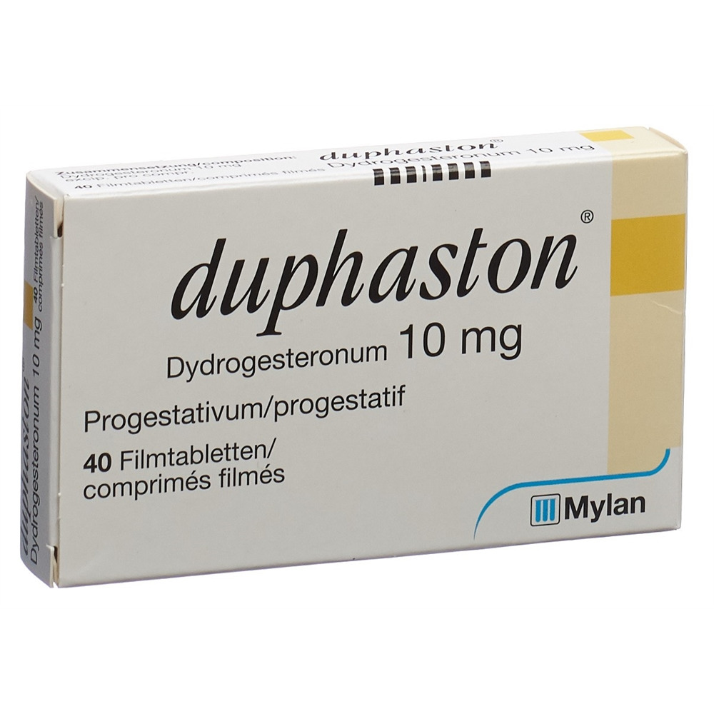 DUPHASTON Filmtabl 10 mg Blist 40 Stk, Hauptbild