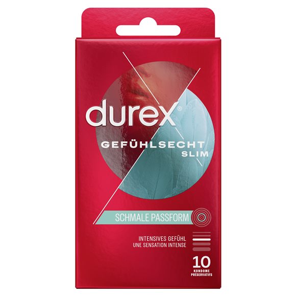 DUREX Gefühlsecht Slim fit Präservativ, Hauptbild