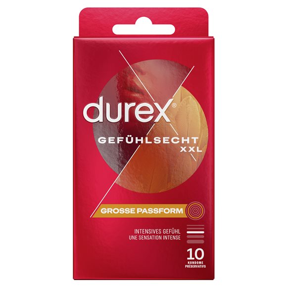 DUREX Gefühlsecht XXL Präservativ, Hauptbild