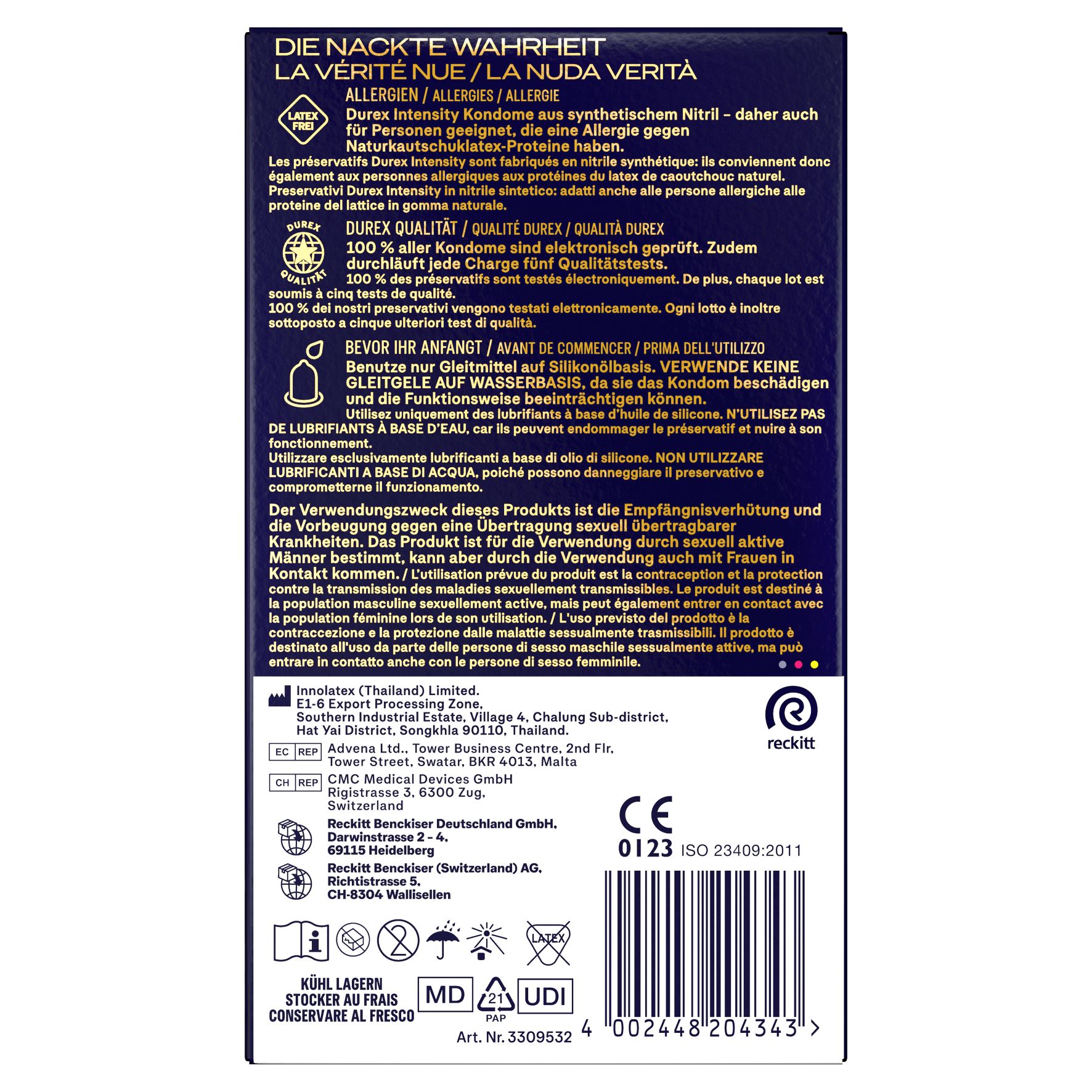 DUREX Intensity Classic préservatif, image 3 sur 3