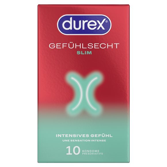 DUREX préservatif sensoriel Slim fit