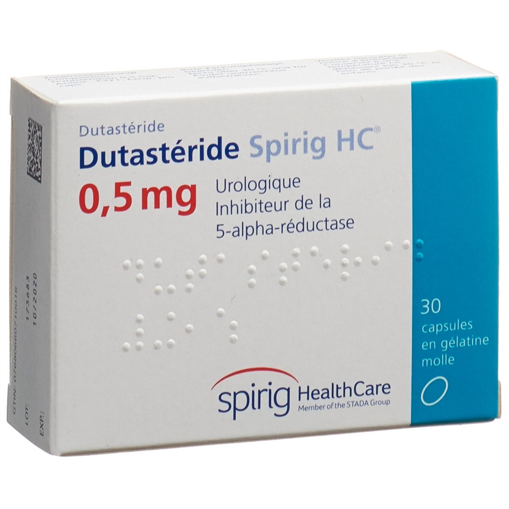 DUTASTERIDE Spirig HC 0.5 mg, image 2 sur 2