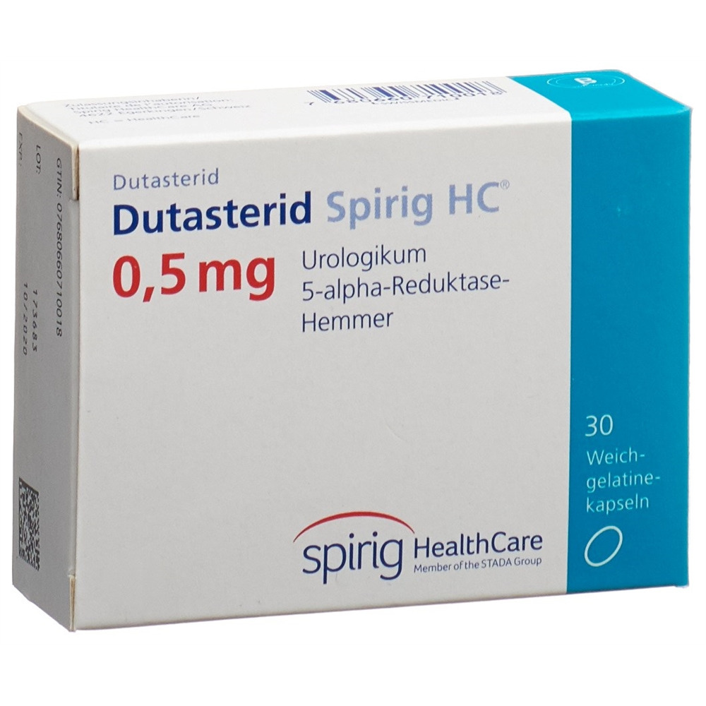 DUTASTERIDE Spirig HC 0.5 mg, image principale