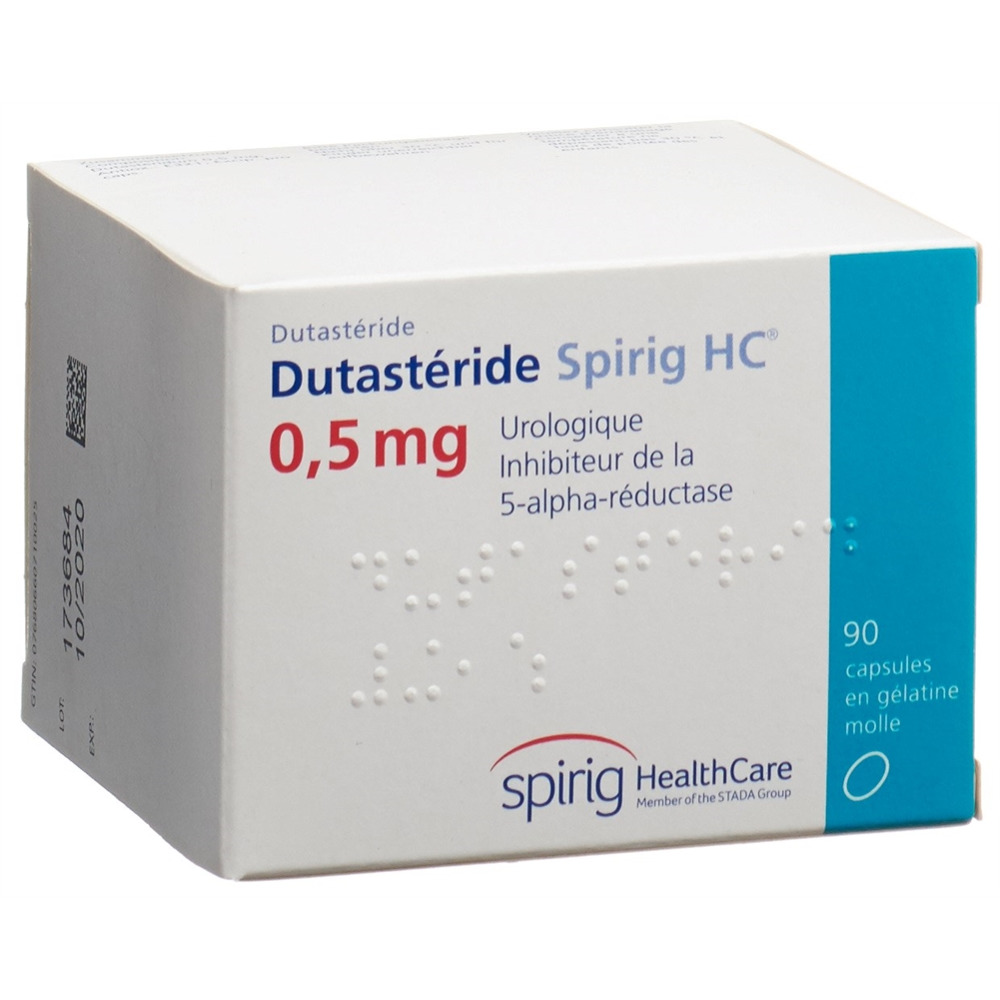 DUTASTERIDE Spirig HC 0.5 mg, image 2 sur 2