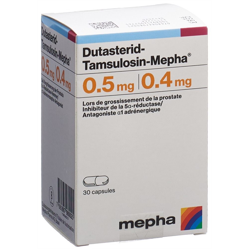 DUTASTERIDE TAMSULOSINE Tamsulosin Mepha, image 2 sur 2