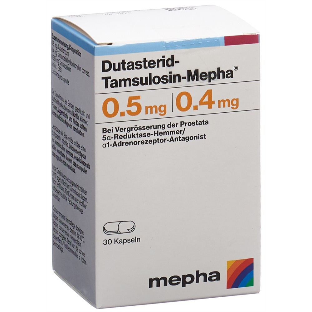 DUTASTERIDE TAMSULOSINE Tamsulosin Mepha, image principale