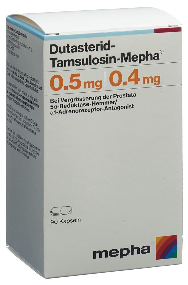 DUTASTERIDE TAMSULOSINE Tamsulosin Mepha, image principale