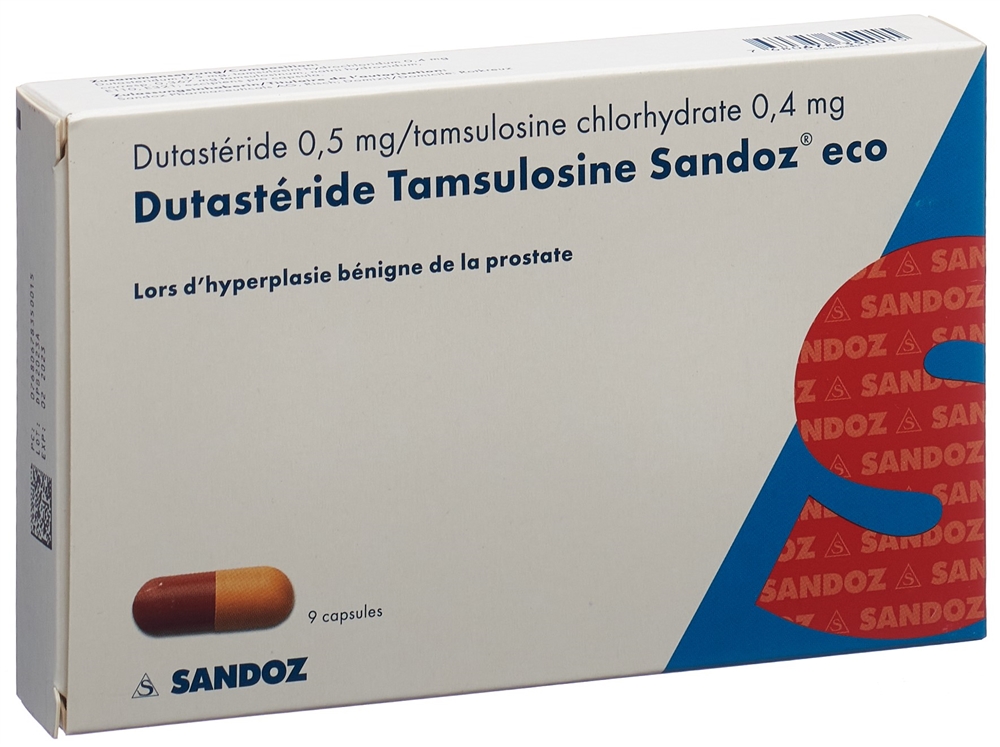 DUTASTERIDE TAMSULOSINE Tamsulosin Sandoz eco, Bild 2 von 2