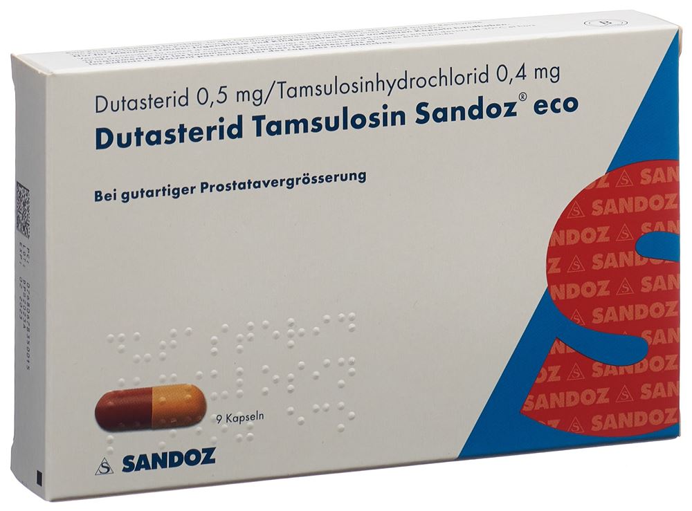 DUTASTERIDE TAMSULOSINE Tamsulosin Sandoz eco, Hauptbild