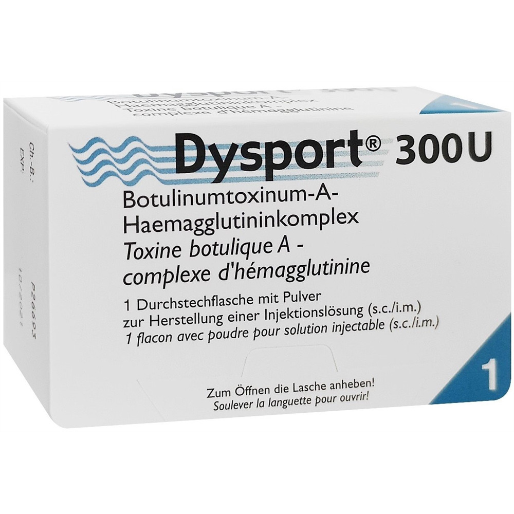 DYSPORT subst sèche 300 E flac 1 pce, image principale