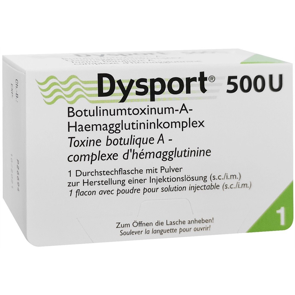 DYSPORT subst sèche 500 E flac 1 pce, image principale