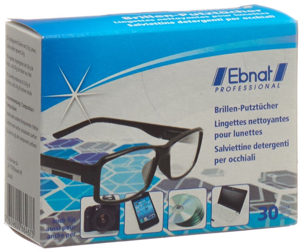 EBNAT lingette nettoie-lunettes, image principale