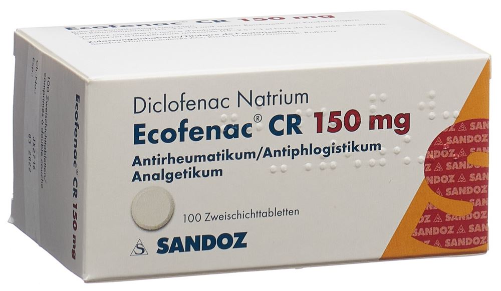 ECOFENAC CR 150 mg, image principale