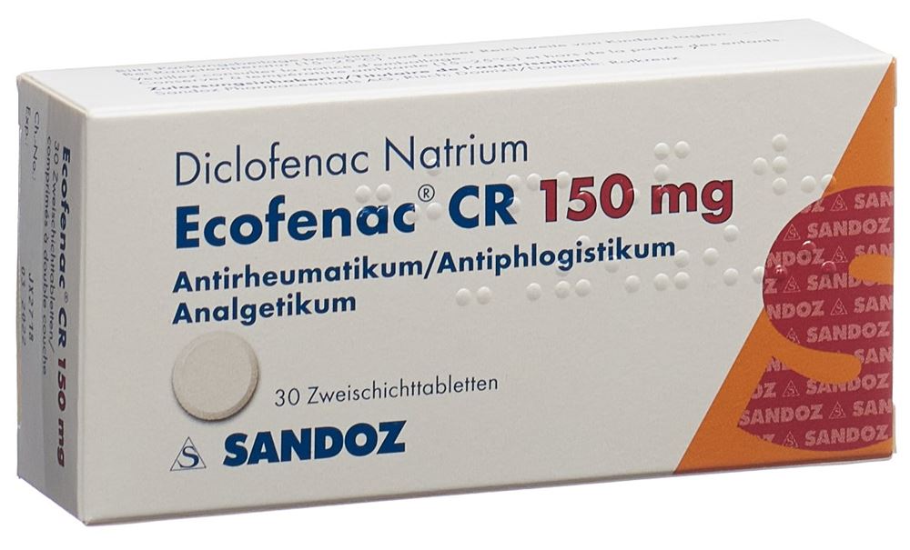 ECOFENAC CR 150 mg, image principale