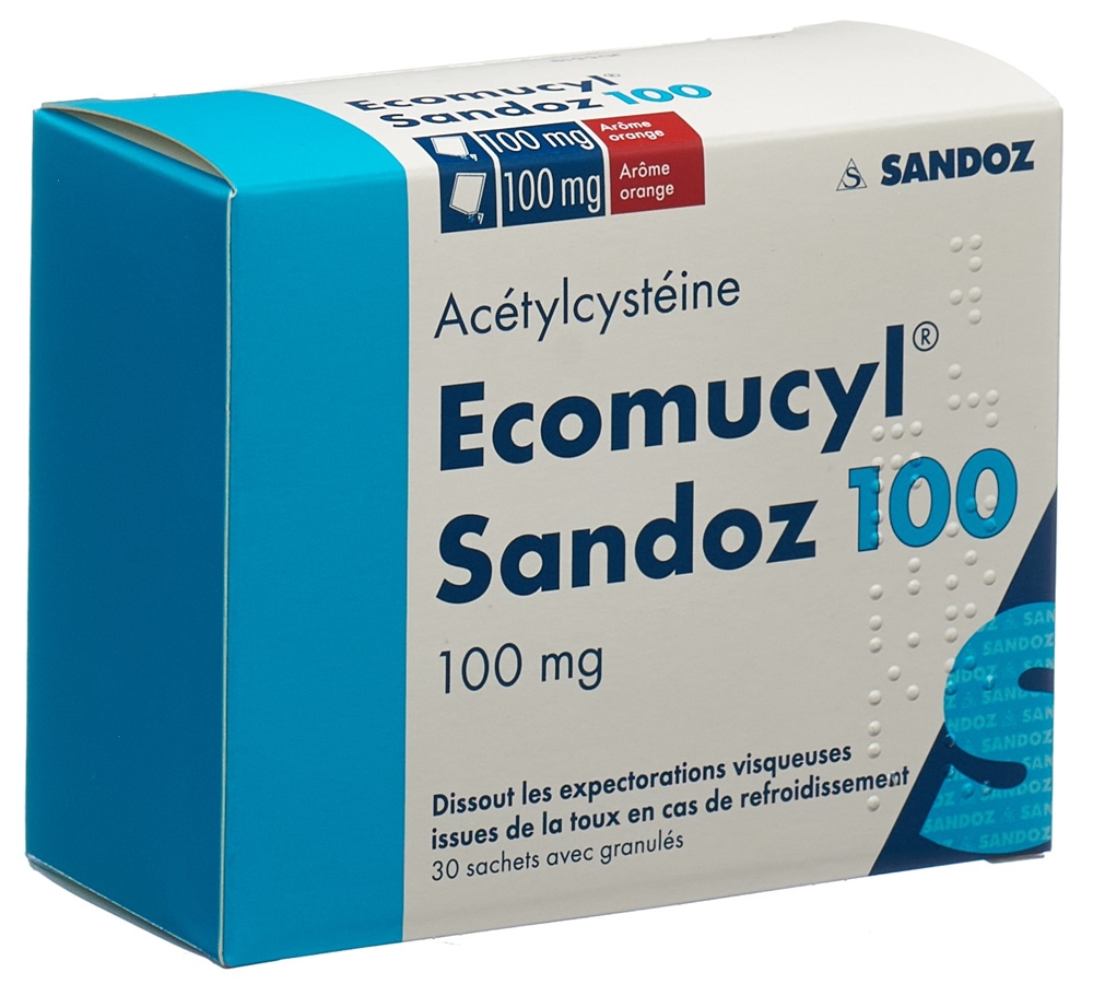 ECOMUCYL Sandoz 100 mg, Bild 4 von 4