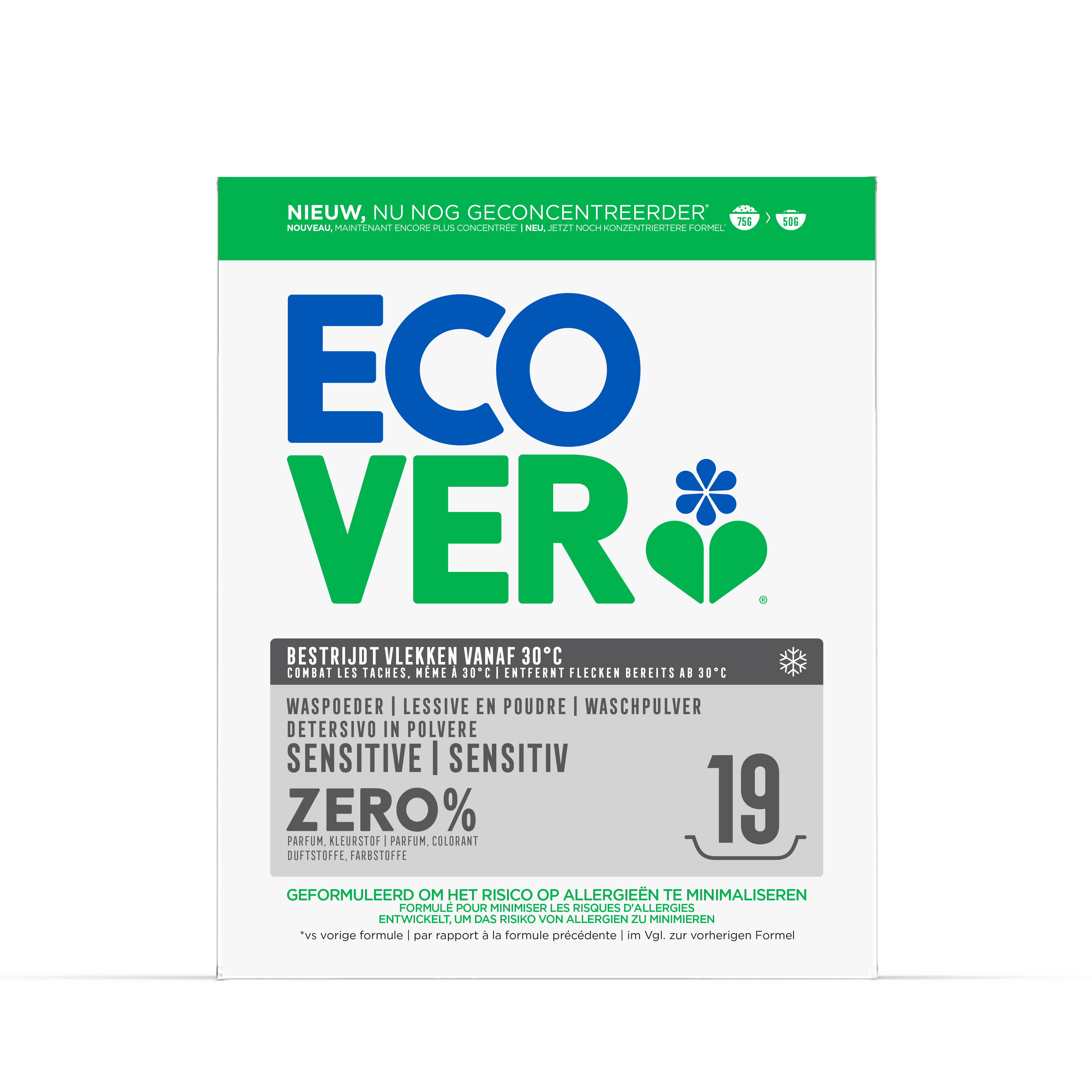 ECOVER Zero lessive en poudre