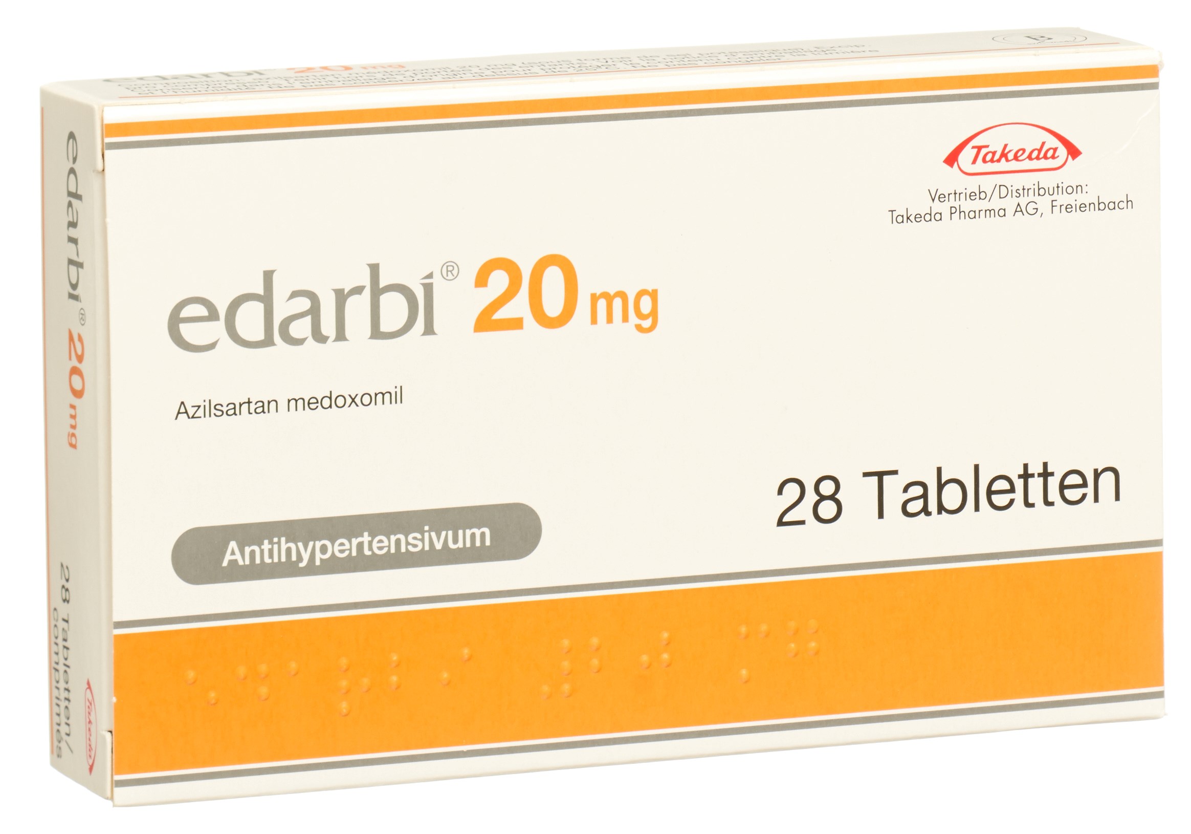 EDARBI cpr 20 mg blist 98 pce, image principale