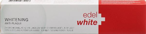 Edel+White anti-plaque dentifrice blanchissant