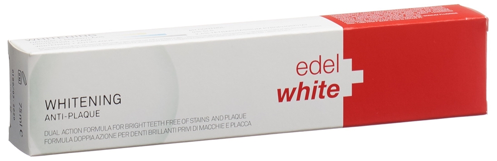 Edel+White Anti-Plaque + Whitening Zahnpasta, Bild 2 von 2