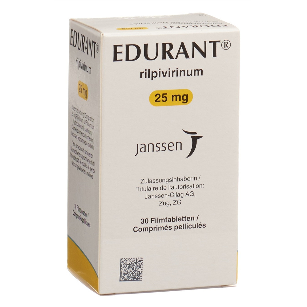 EDURANT Filmtabl 25 mg Ds 30 Stk, Bild 2 von 2