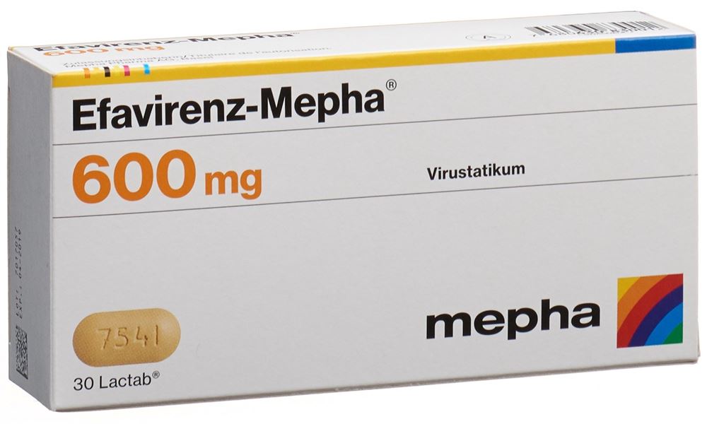 EFAVIRENZ Mepha 600 mg, image principale