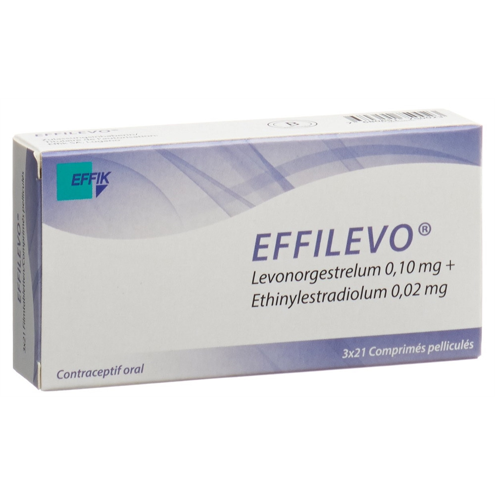 EFFILEVO cpr pell 0.10 mg/ 0.02 mg blist 21 pce, image 2 sur 2