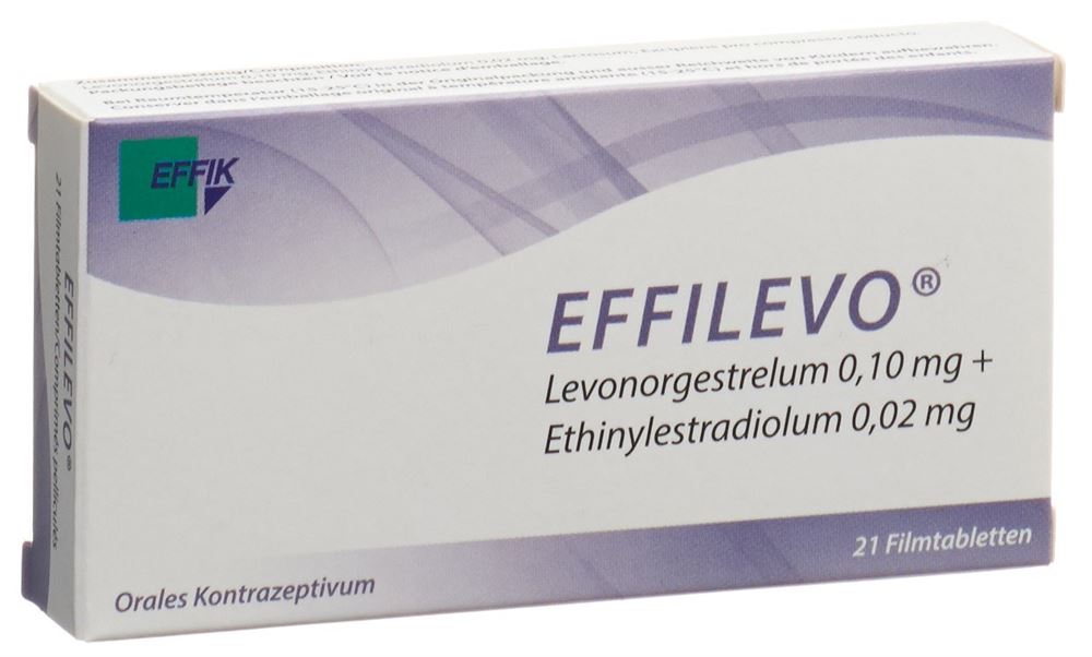 EFFILEVO Filmtabl 0.10 mg/ 0.02 mg Blist 21 Stk, Hauptbild