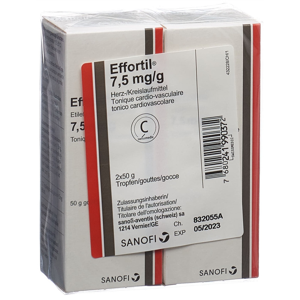 EFFORTIL gouttes 7.5 mg/g 50 g, image 2 sur 2