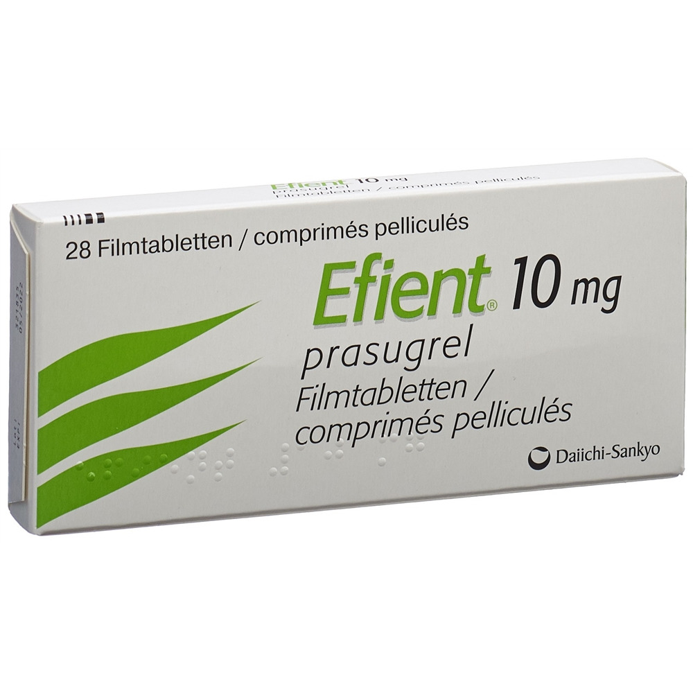 EFIENT Filmtabl 10 mg Blist 28 Stk, Hauptbild