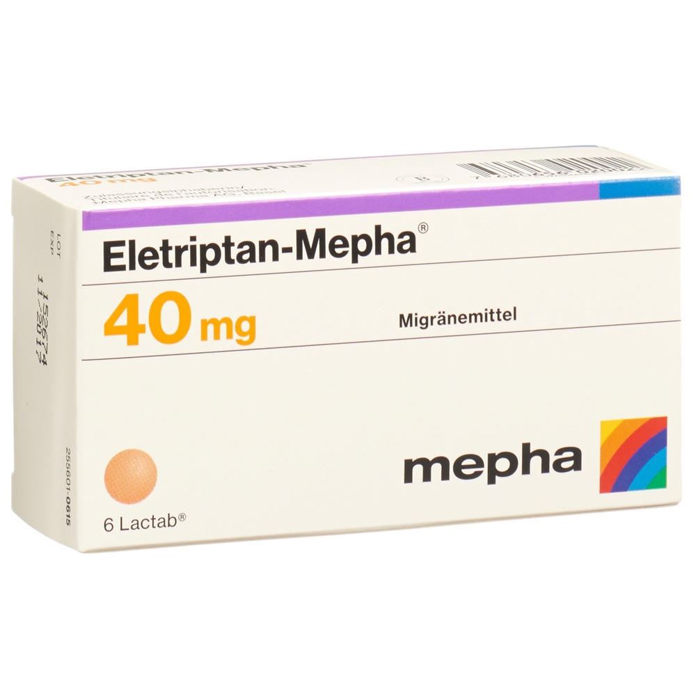 ELETRIPTAN Mepha 40 mg, Hauptbild