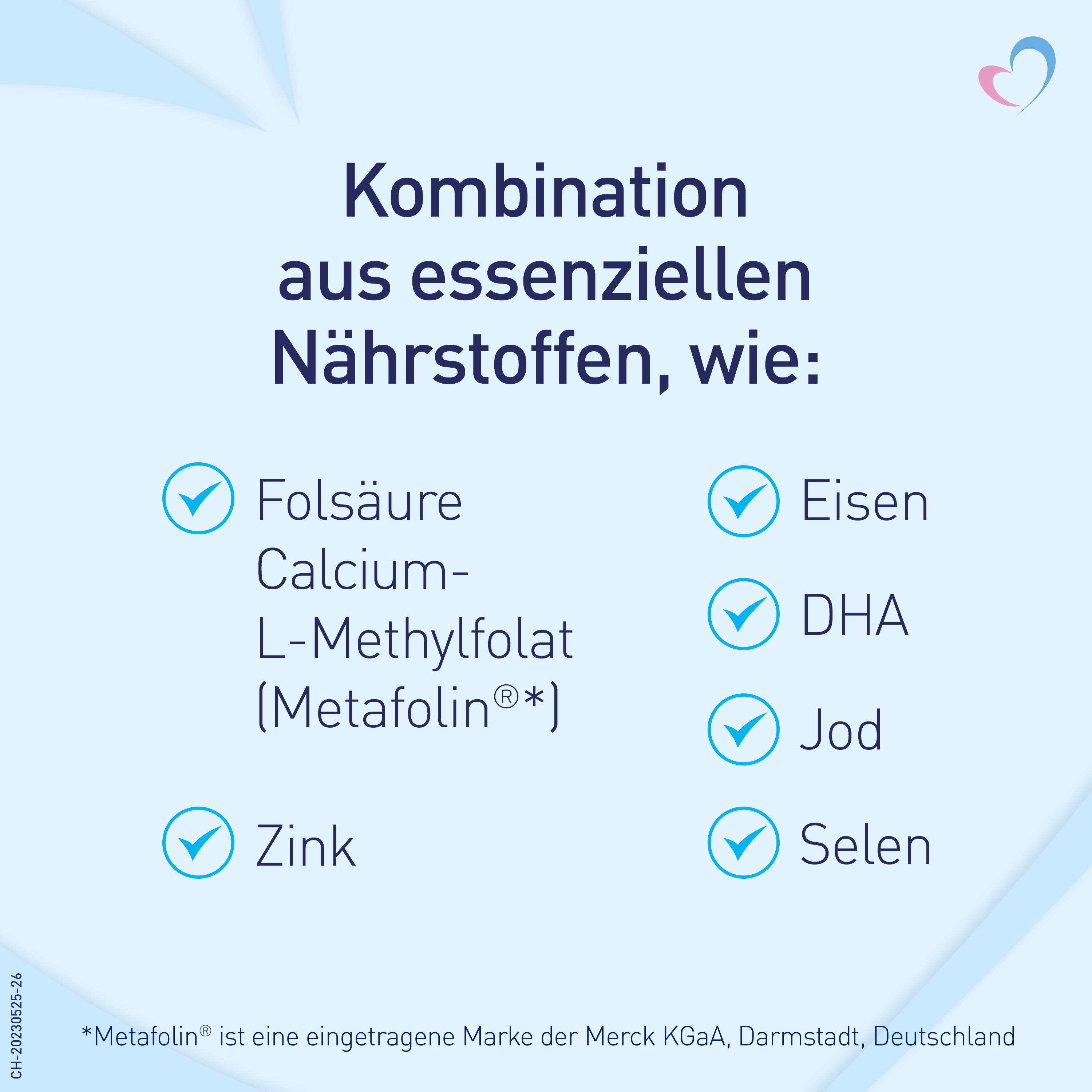 ELEVIT Provital Complex + DHA, Nährstoffversorgung bei Kinderwunsch, Schwangerschaft, Stillzeit, Bild 3 von 6
