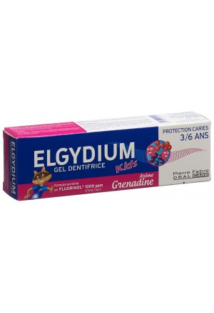 ELGYDIUM Kids fruits rouges 3-6 ans dentifrice